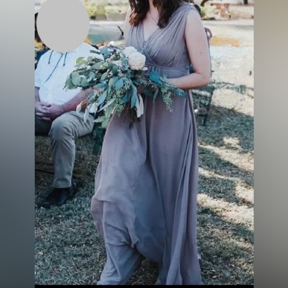 Maternity Bridesmaid Dress in “Fawn”